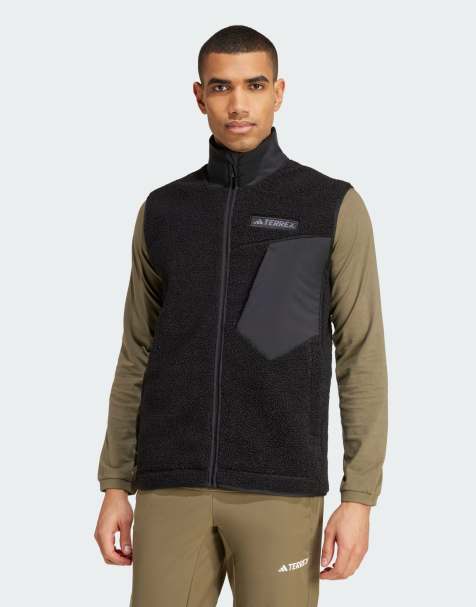 adidas - Terrex Xploric - Gilet nero in pile - view 1