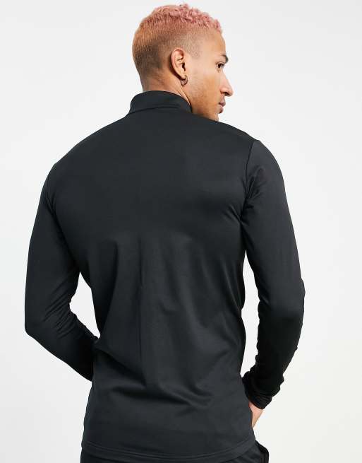 adidas Terrex zip through fleece sweat in black, 2 of 4
