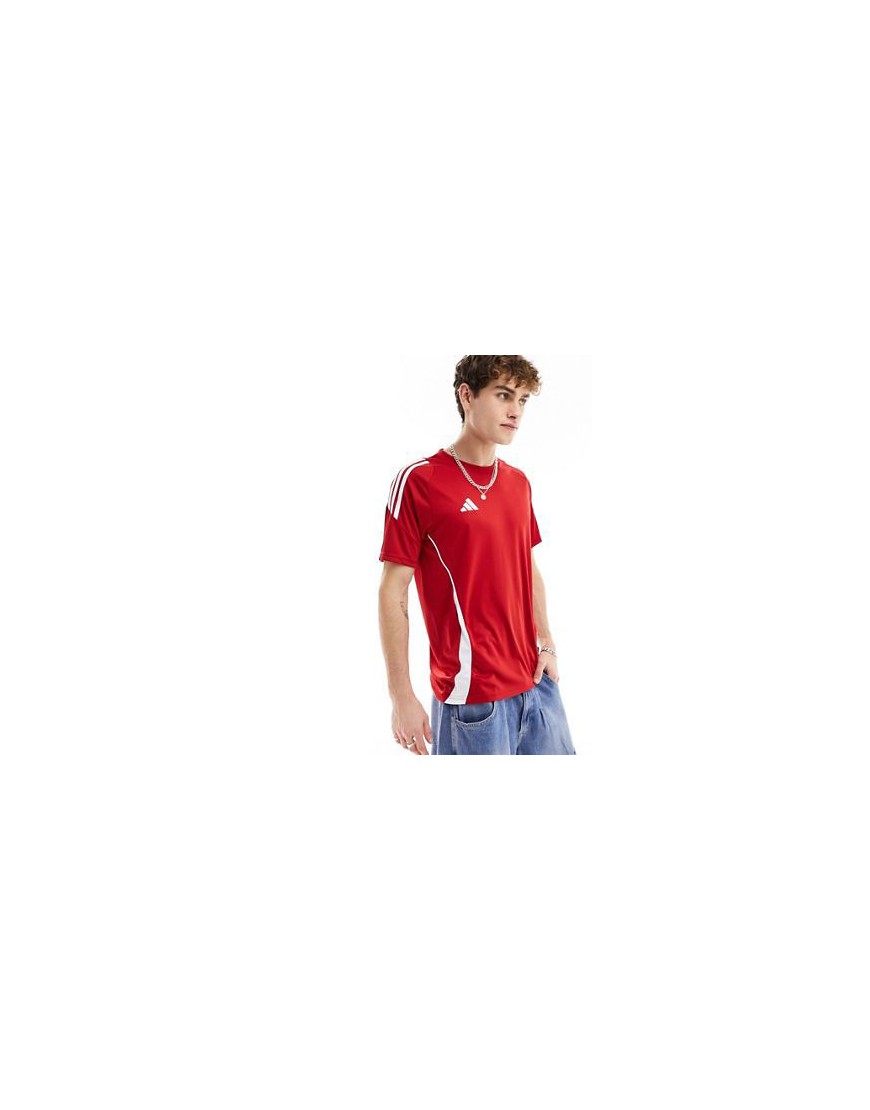 adidas Tiro 24 Jersey t-shirt in red