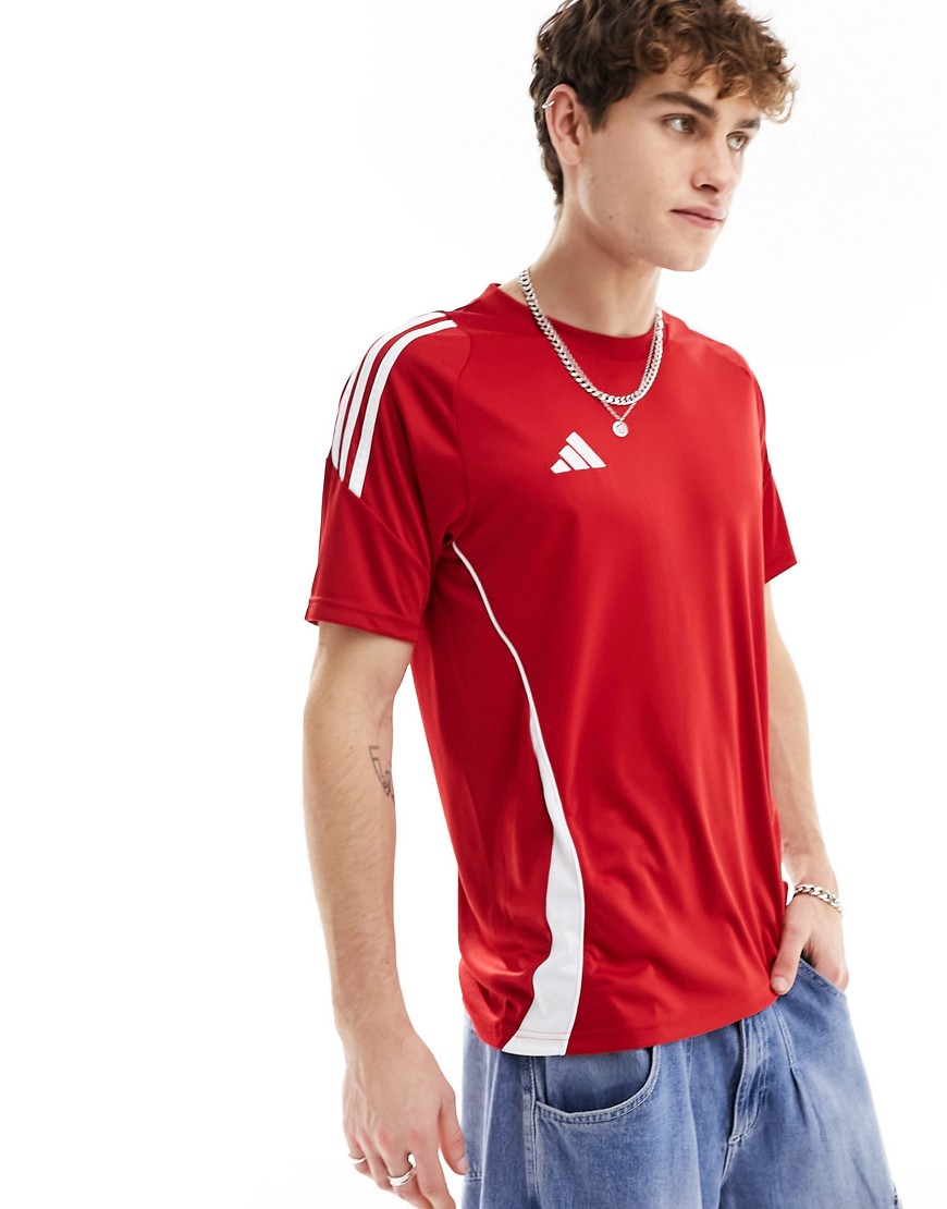 adidas Tiro 24 Jersey t-shirt in red