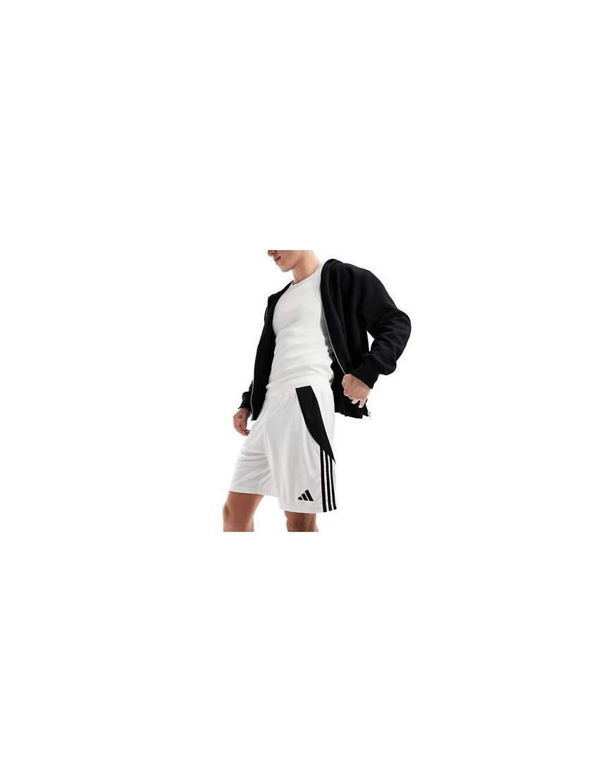 adidas Tiro 24 shorts in white