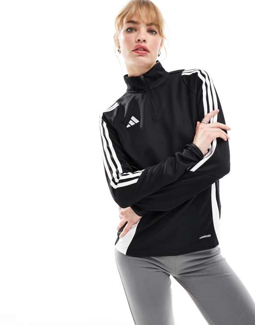 adidas – Tiro 24 – Sportoberteil in Schwarz