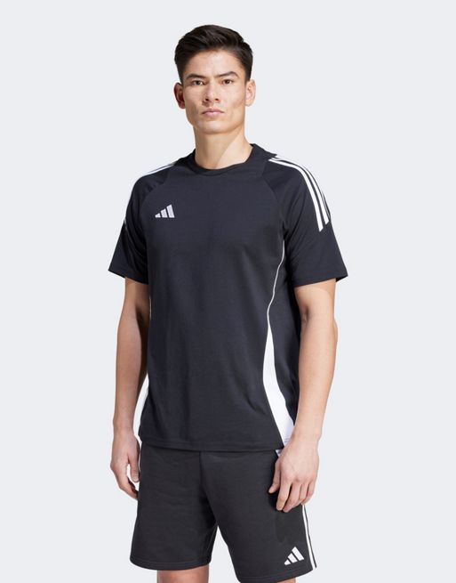 adidas - Tiro 24 - Sweat T-shirt in zwart