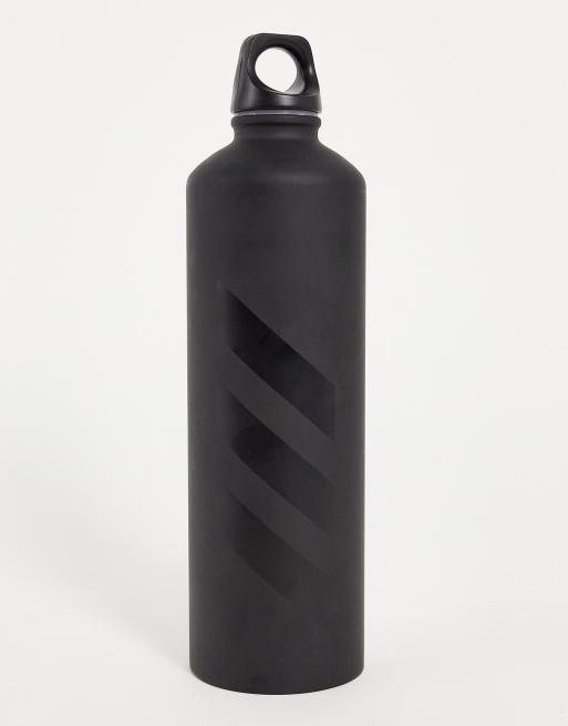 adidas Training 0.75l metal water bottle in black ASOS