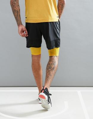 adidas shorts 2 in 1