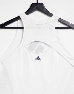 adidas training logo tank