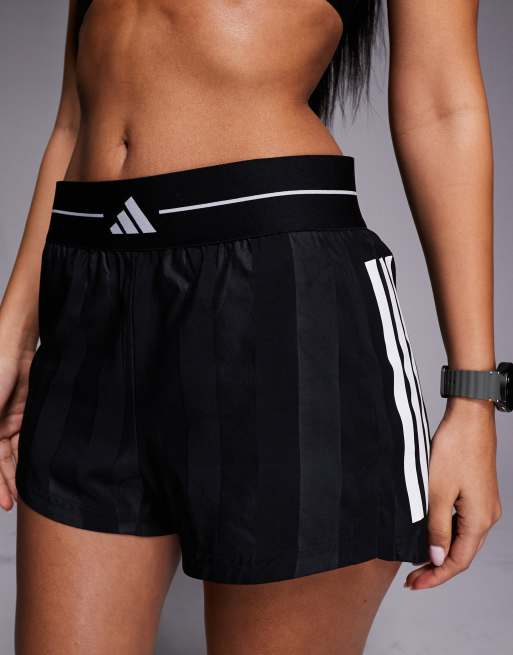 adidas Training 3 inch shorts in black, 2 of 5