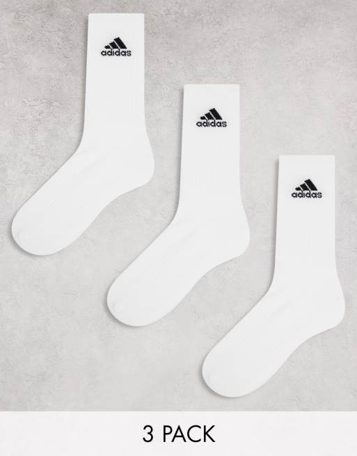 adidas Athletic Cushioned Crew Socks 6 Pairs - White | Men's Training |  adidas US