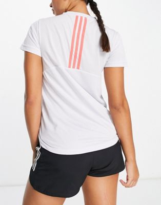 adidas Training 3 stripe back print t-shirt in grey - ASOS Price Checker