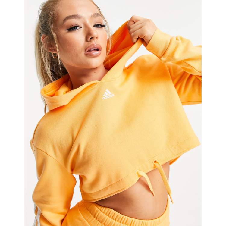 Cropped hoodie outlet bahia orange