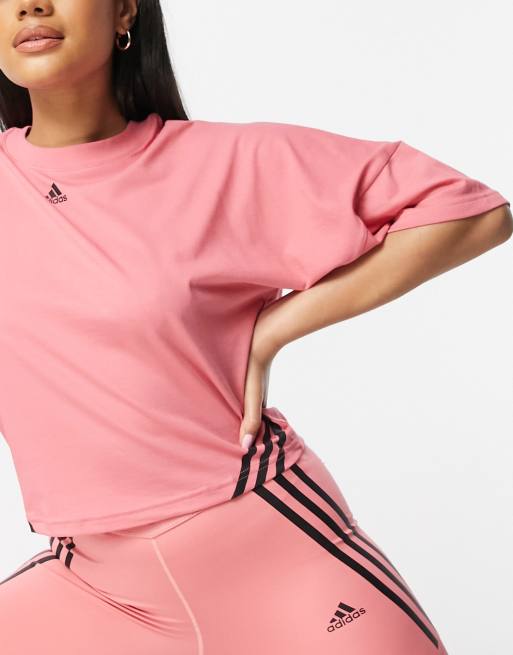 adidas ash pink shirt