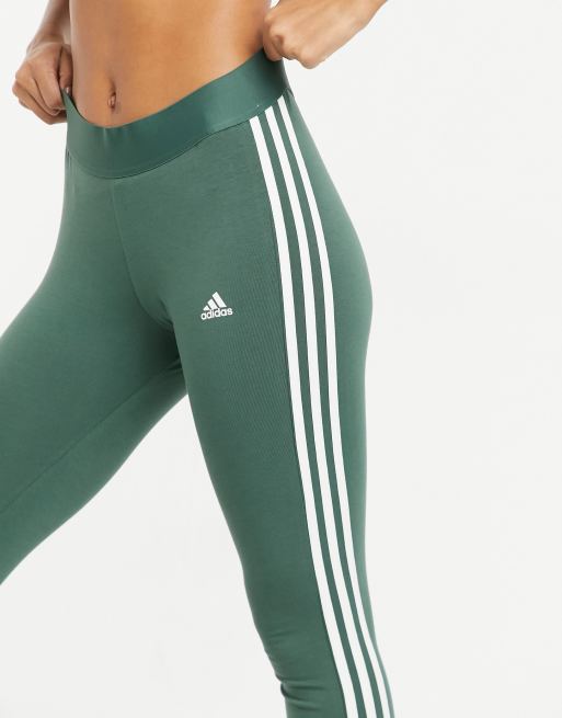 Khaki adidas sales leggings womens