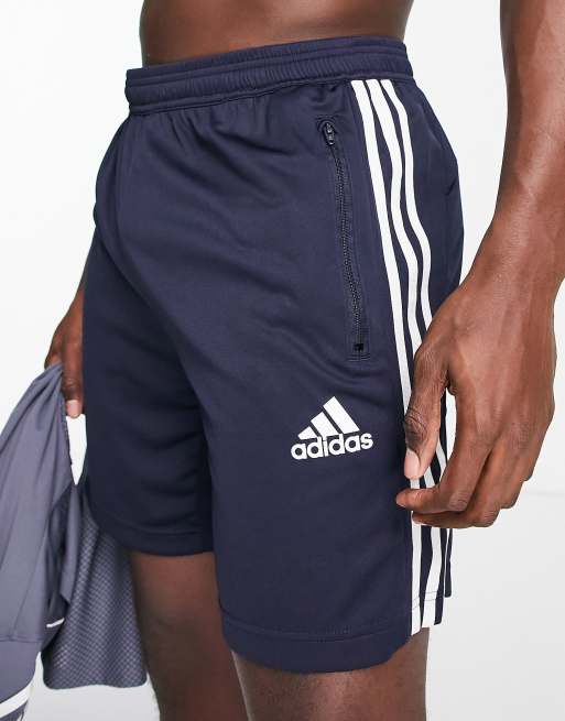 Adidas navy store blue shorts