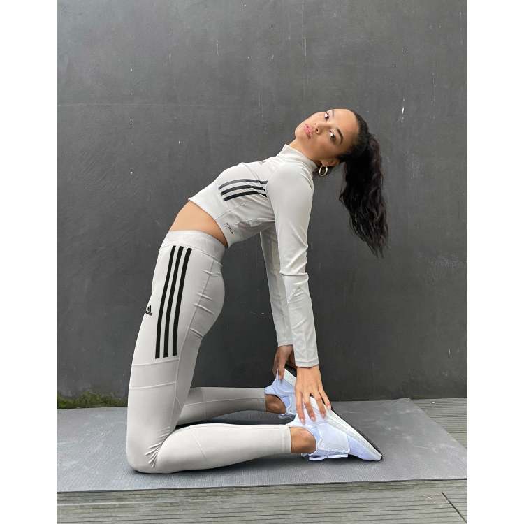 adidas Originals 3-STRIPES LEGGINGS DV2878 Grey 