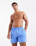 [adidas performance] adidas Training 5" swim shorts in blue XS blue fusion/white