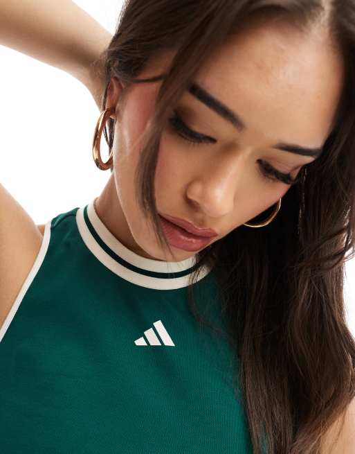 adidas Training Adidas heritage tennis classic tank top in