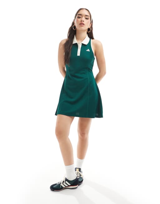 green adidas tennis dress adidas Women's Tennis Y-Dress