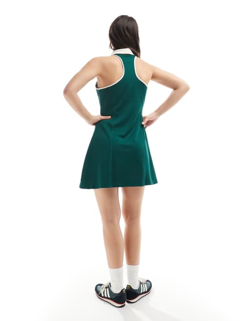 slim fit dress slacks Adidas Originals LDN25 Pleat Skirt Pro Women JM4730 main image 0