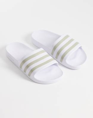 Adidas Training - Adilette Aqua - Claquettes - Blanc 46