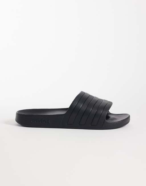 adidas - Training - Adilette Aqua - Slippers in zwart, 2 van 4