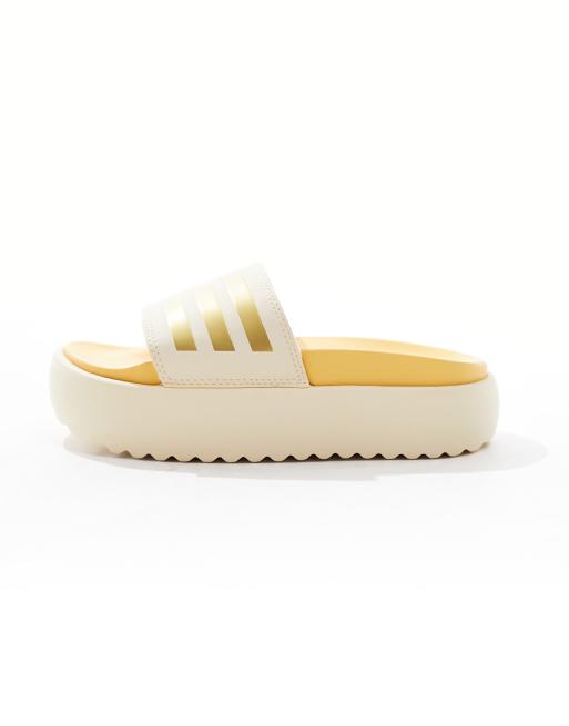 Adidas adilette oro clearance