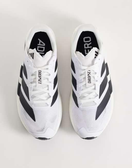 adidas Training Adizero Dropset Pro Sneaker in Weiß und Schwarz, 2 von 5