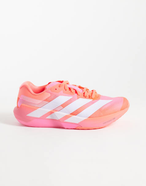 adidas Training Adizero Dropset Pro sneakers i rød og sølv - view 1