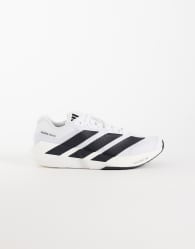 adidas Training Adizero Dropset Pro trainers in white and black