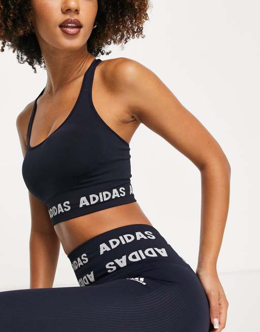 adidas Women's Training Branded Aeroknit Bra