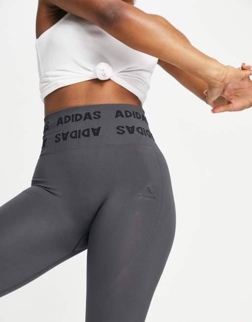 Leggins cheap adidas grigi