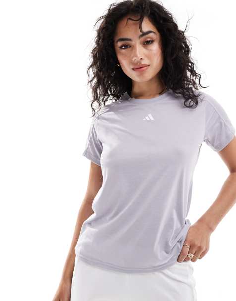 adidas Training – Aeroready Essentials – T-Shirt in Grau - view 1
