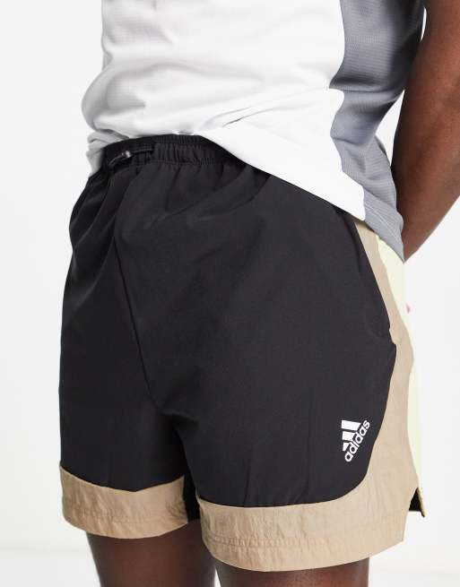adidas Training - Aeroready - Short à empiècement - Noir