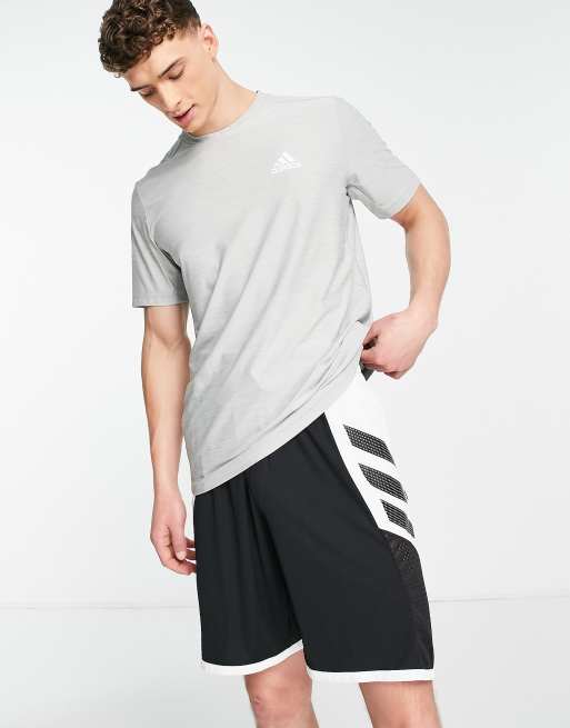adidas - Training - Aeroready - T-shirt in grijs