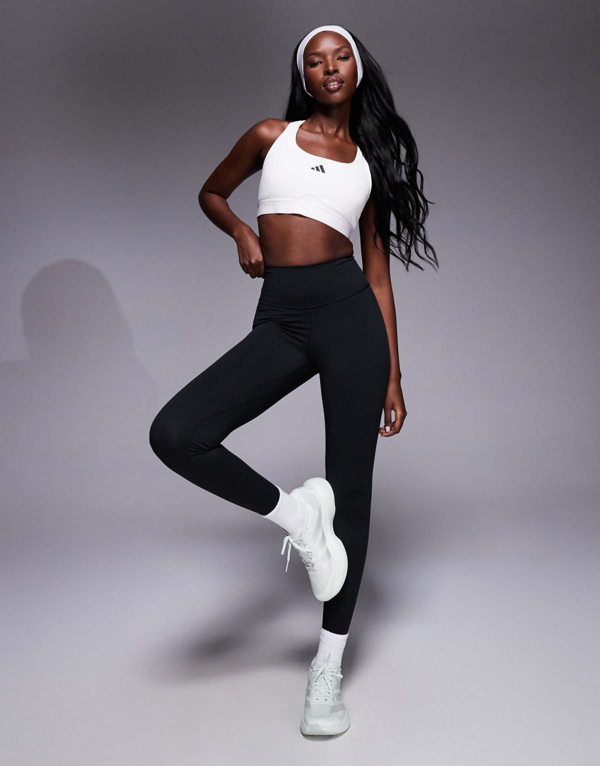 adidas Training All Me 7/8 leggings in black