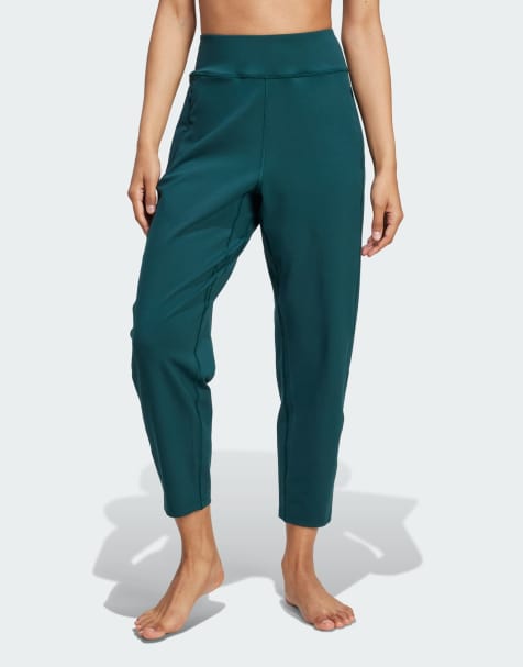 adidas Training All me yoga pants in aurora ivy