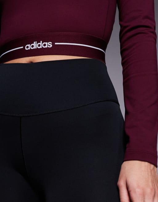 adidas Training – All Me – Czarne krótkie legginsy o długości 5 cali, 5 z 5