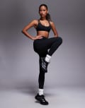 [adidas performance] adidas Training All Me full length rib leggings in black M black