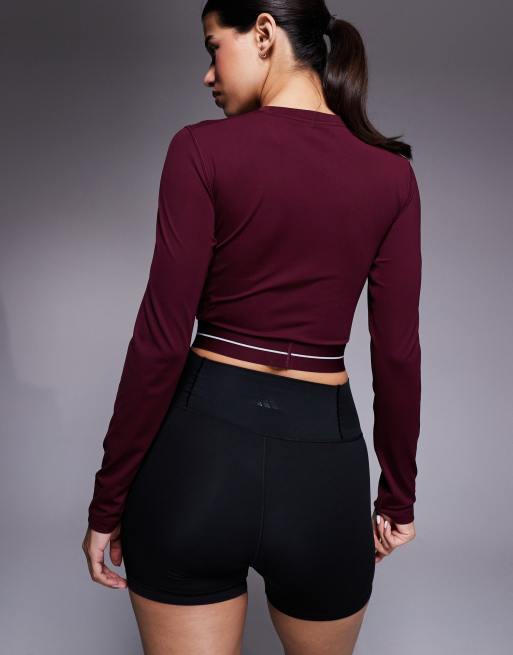 adidas Training – All Me – Svarta leggingsshorts, 5 tum, 4 av 5