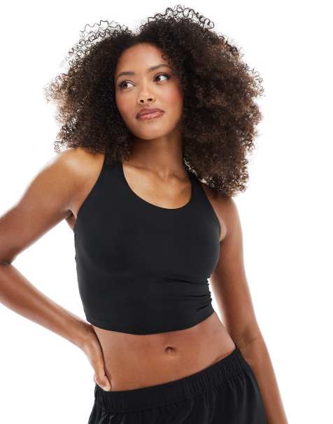 adidas - Training - All Me - Tanktop in zwart - view 1