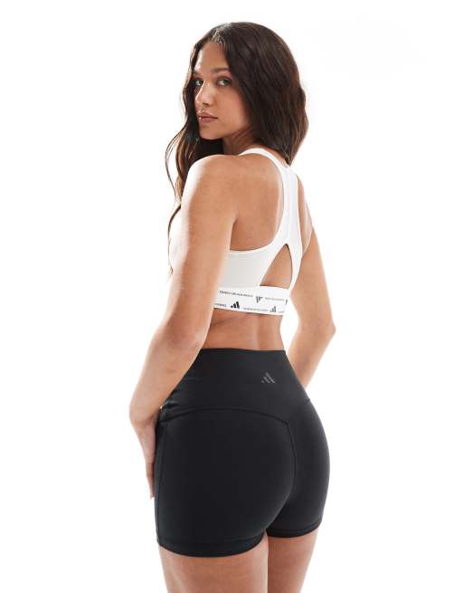 adidas - Training - All-me - Vormgevende korte legging in zwart, 3 van 5