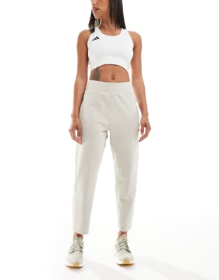 adidas Training - All Me - Yoga-Hose in Beige-Neutral