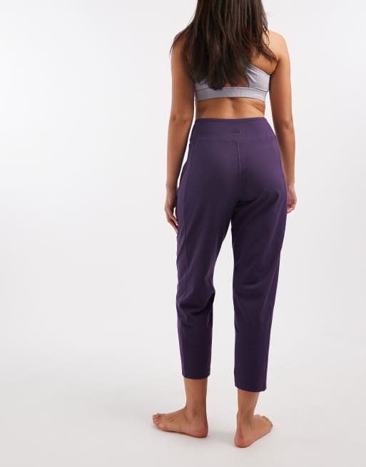 adidas Training – All Me – Yoga-Hose in der Farbe Aurora Plum , 2 von 5