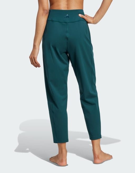 adidas Training All me yoga pants in aurora ivy