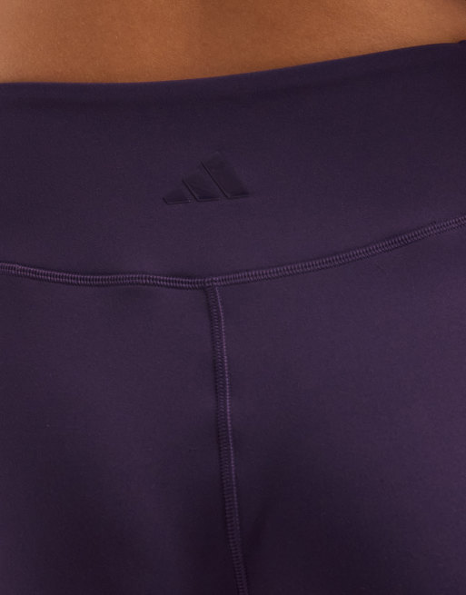 adidas Training All me yoga pants in aurora plum , 4 of 5