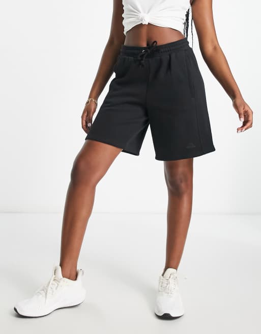 Adidas knee sales length shorts women's