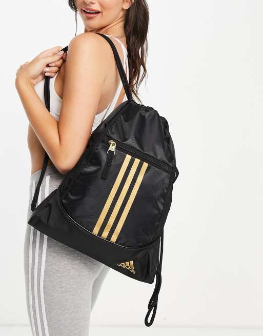 adidas Training Alliance II sackpack in black