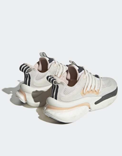 adidas Training AlphaBoost V1 Sneaker in WeiB ASOS