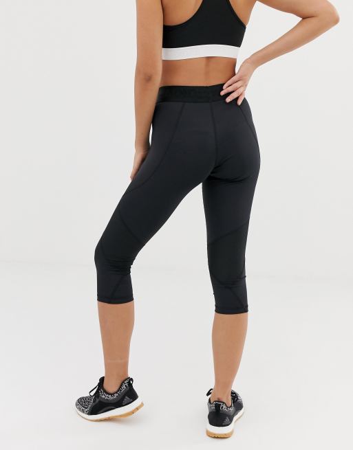 Domyos 100 Fitness Cardio Training Cropped Leggings Women's