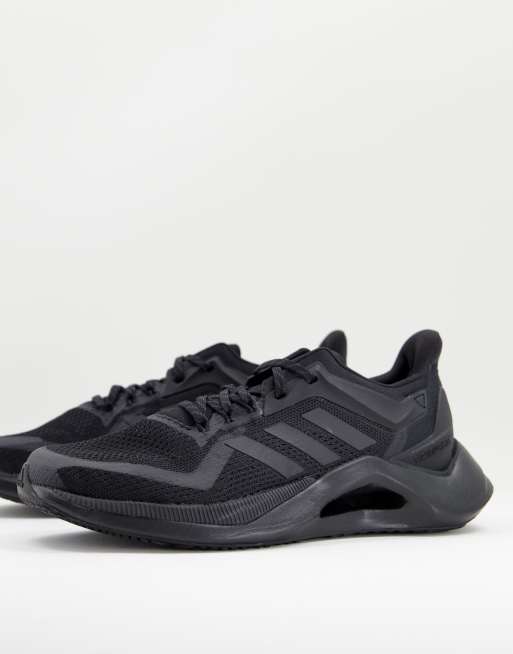 adidas Training Alphatorsion 2.0 trainers in all black | ASOS