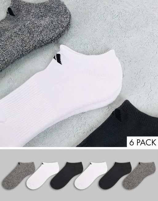 adidas Cushioned Sportswear Low-Cut Socks 6 Pairs - White